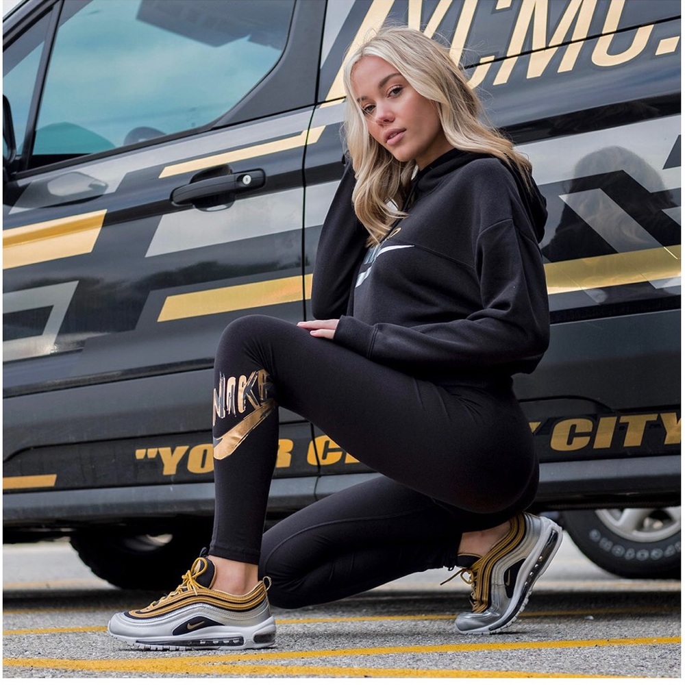 Nike NSW Metallic GX Leggings - Picture 6 of 6